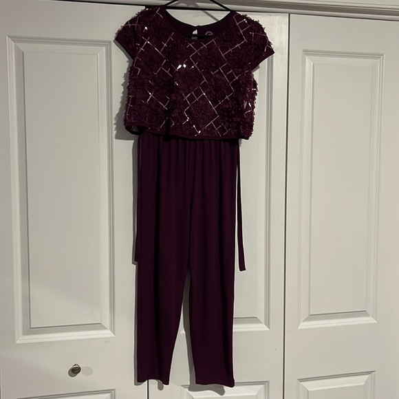 Other - Girls sequenced jumper with tie back